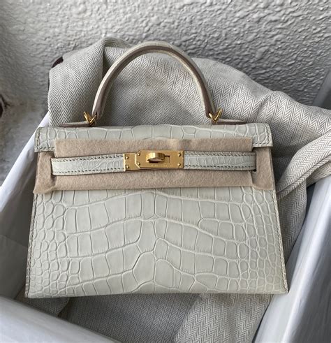 kelly hermes cuoio|hermes mini kelly crocodile.